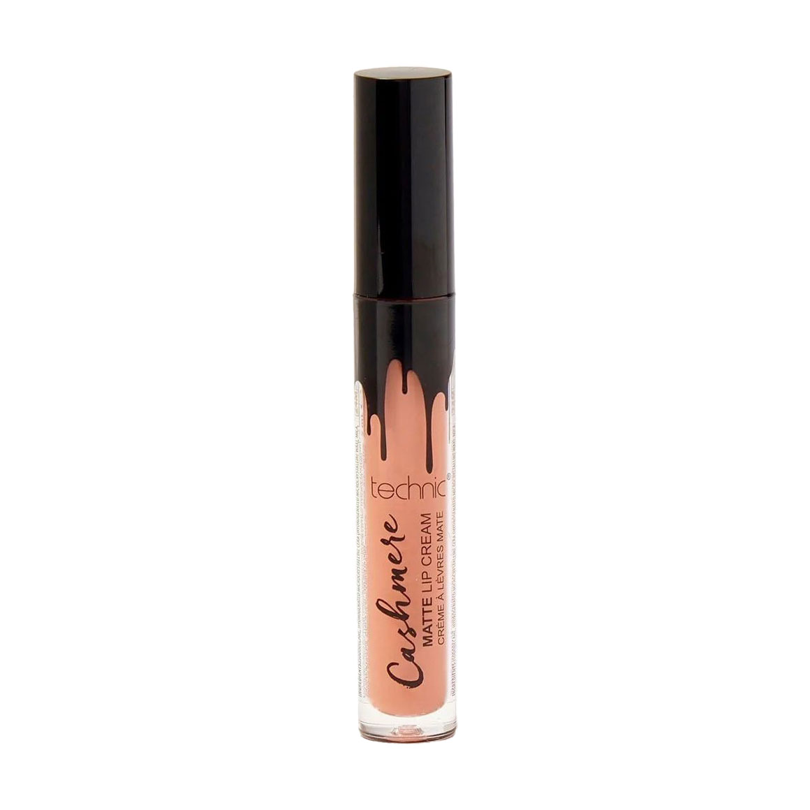 Рідка матова помада для губ technic Cashmere Matte Lip Cream, Bare, 5 мл